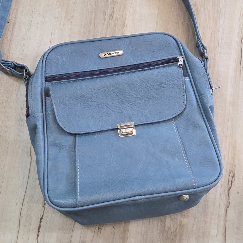 Samsonite Dusty Blue Messenger Bag